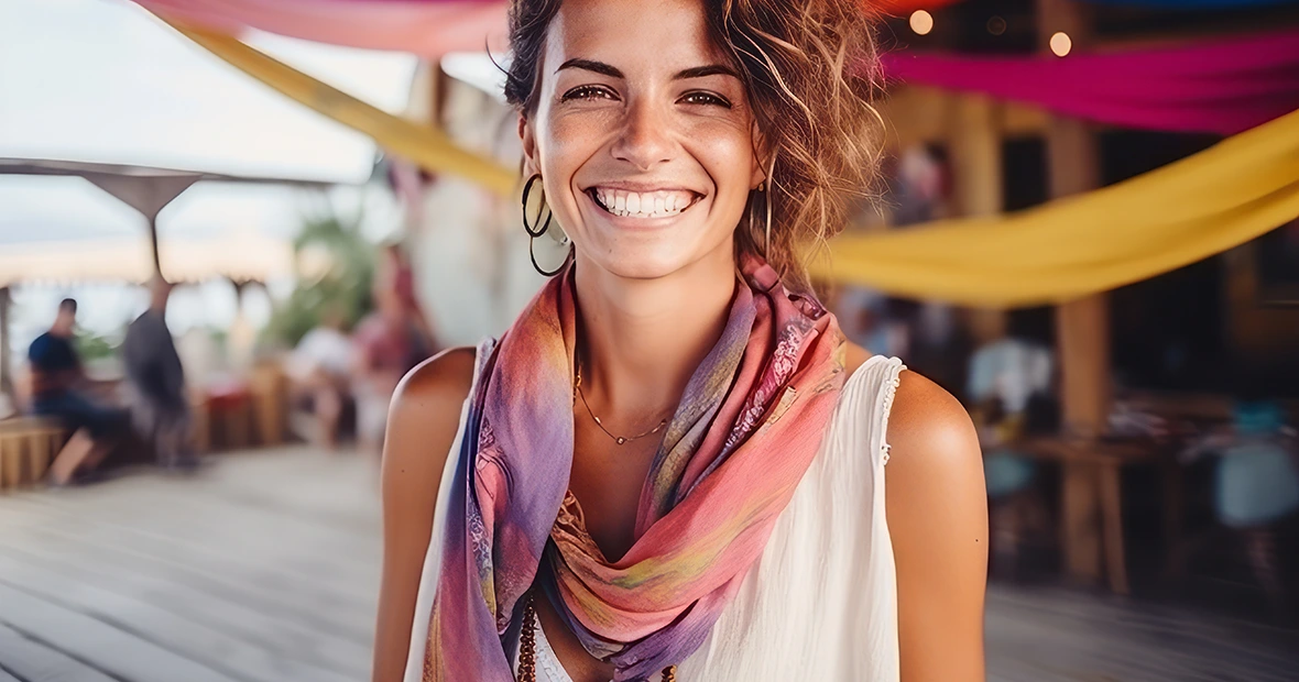 foulards colores